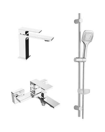 Комплект смесителей Orange Lutz M04-311cr Хром