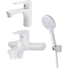 Комплект смесителей Orange Aristo M19-311W Белый