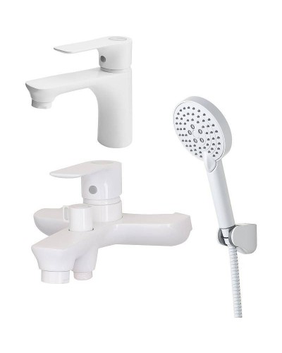 Комплект смесителей Orange Aristo M19-311W Белый