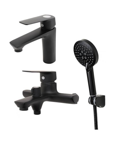 Комплект смесителей Orange Aristo M19-311B Черный