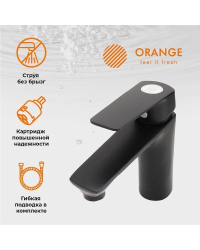 Комплект смесителей Orange Aristo M19-311B Черный