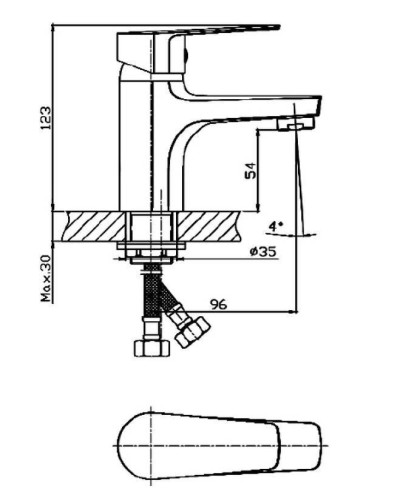 Комплект смесителей Orange Loop M26-311cr Хром