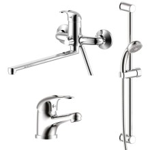 Комплект смесителей (3 в 1) Rossinka SET SET35-81