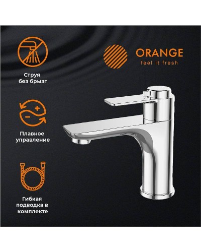 Комплект смесителей Orange Thermo T19-311cr с термостатом Хром