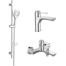 Комплект смесителей Orange Thermo T19-311cr с термостатом Хром