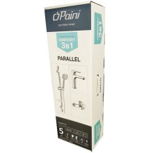 Комплект смесителей Paini Parallel 47CRKIT3 Хром
