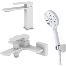 Комплект смесителей Orange Lutz M04-311w Белый