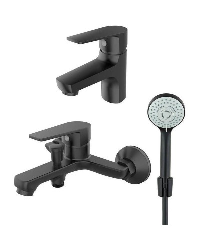 Комплект смесителей Orange Loop M26-311b Черный