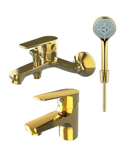 Комплект смесителей Orange Loop M26-311gd Золото