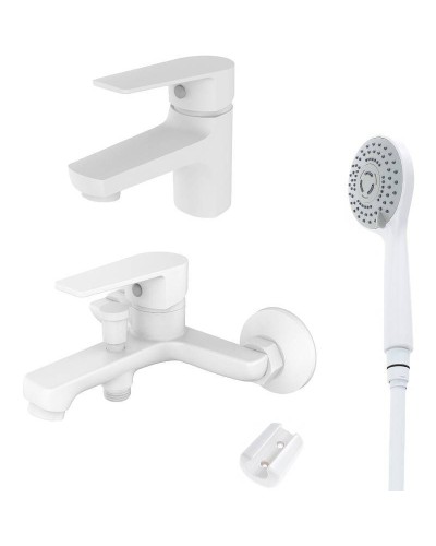 Комплект смесителей Orange Loop M26-311w Белый