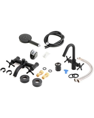 Комплект смесителей Orange Mia M34-311b Черный