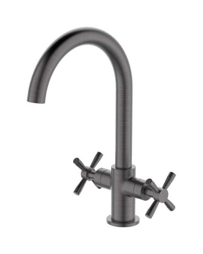 Комплект смесителей Orange Mia M34-381gr Графит