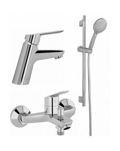 Комплект смесителей Jacob Delafon Lucien E20850RU-CP Хром