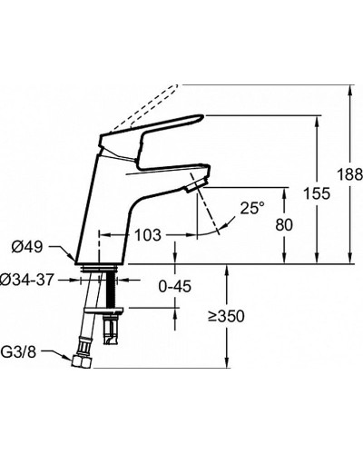 Комплект смесителей Jacob Delafon Lucien E20850RU-CP Хром