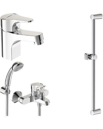 Комплект смесителей Vidima Next BD128AA Хром