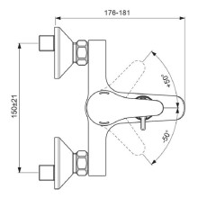 Комплект смесителей Vidima Next BD128AA Хром