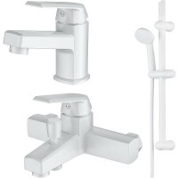 Комплект смесителей Orange OneLife P02-511w Белый