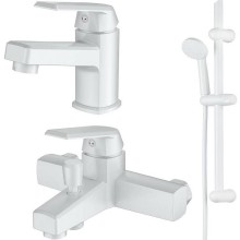 Комплект смесителей Orange OneLife P02-511w Белый