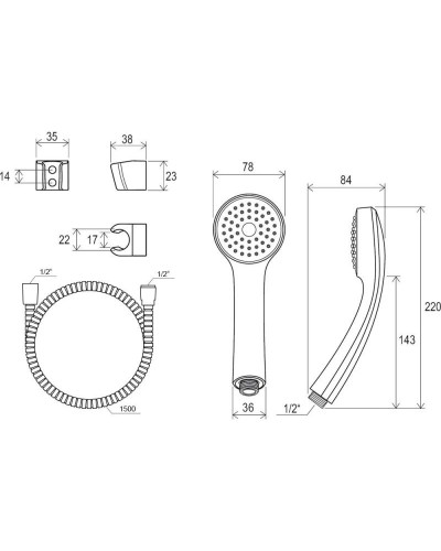 Комплект смесителей Ravak Set Suzan V 70508018