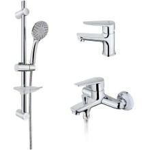 Комплект смесителей Teka Sineu 837101210 Хром