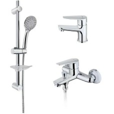 Комплект смесителей Teka Sineu 837101210 Хром