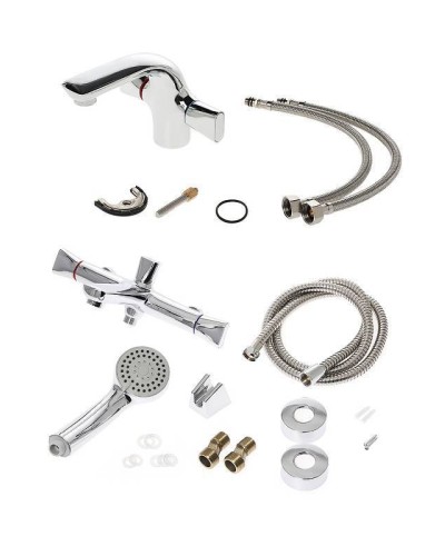 Комплект смесителей Orange Lotos M32-311cr Хром