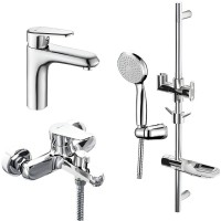 Комплект смесителей Lemark Point LM0380C Хром