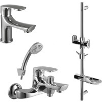 Комплект смесителей Lemark Plus Shape LM1780C Хром