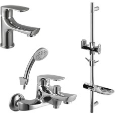 Комплект смесителей Lemark Plus Shape LM1780C Хром