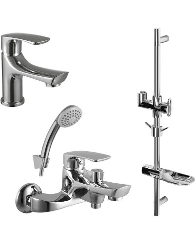 Комплект смесителей Lemark Plus Shape LM1780C Хром