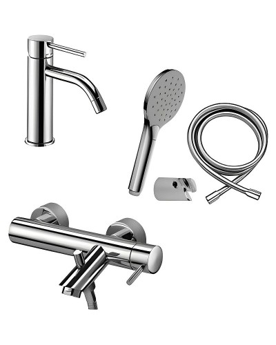 Комплект смесителей Paffoni Light KITLIG022CR120 Хром