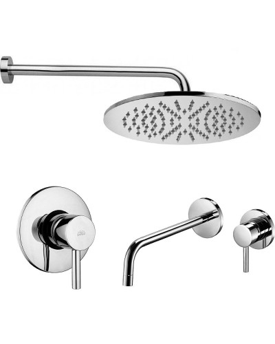 Комплект смесителей Paffoni Light KITLIG011CR006 Хром