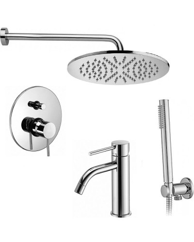 Комплект смесителей Paffoni Light KITLIG015CR071 Хром