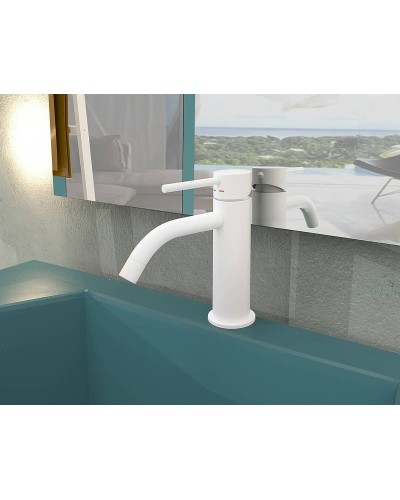 Комплект смесителей Paffoni Light KITLIQ018BO071 Белый матовый