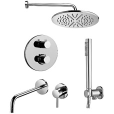 Комплект смесителей Paffoni Light KITLIQ018CR006 Хром