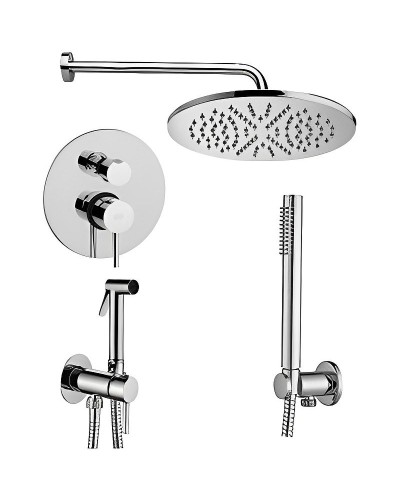 Комплект смесителей Paffoni Light KITZLIG018CR Хром