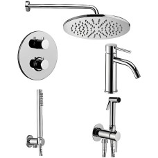 Комплект смесителей Paffoni Light KITZLIQ018CR071 Хром