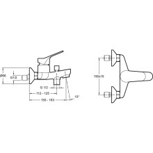 Комплект смесителей Jacob Delafon Brive E75766-CP + E75762-CP