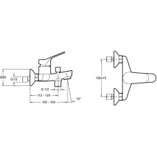 Комплект смесителей Jacob Delafon Brive E75766-CP + E75762-CP