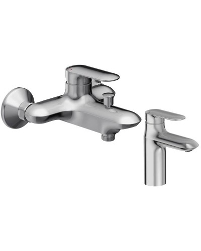 Комплект смесителей Jacob Delafon Kumin E99460-CP + E99447-CP