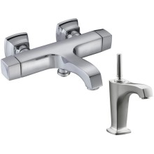 Комплект смесителей Jacob Delafon Margaux E16219-9-CP + E16230-4-CP