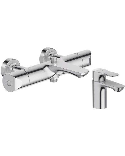 Комплект смесителей Jacob Delafon Villette E23721-CP + E23718-CP