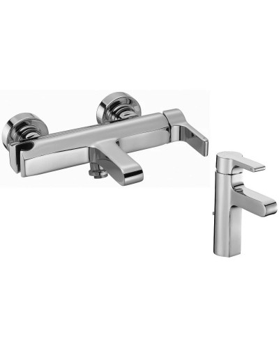 Комплект смесителей Jacob Delafon Singulier E10867-CP + E10860-CP