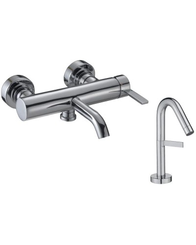 Комплект смесителей Jacob Delafon Stillness E12778-4-CP + E979-4-CP