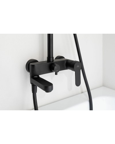 Комплект смесителей Paffoni Light KITZCOL632NO71 Черный матовый