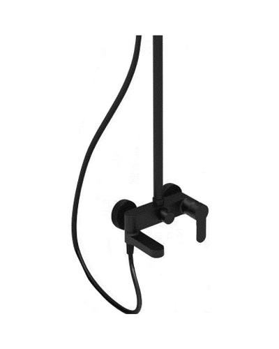 Комплект смесителей Paffoni Light KITZCOL632NO006 Черный матовый