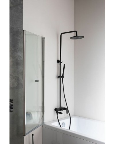 Комплект смесителей Paffoni Light KITZCOL632NO006 Черный матовый