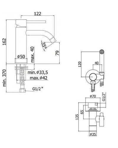 Комплект смесителей Paffoni Light KITZCOL632BO71 Белый матовый