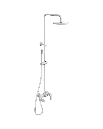 Комплект смесителей Paffoni Light KITCOL632BO71 Белый матовый