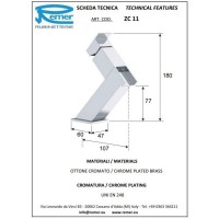 Комплект смесителей Remer Flash ZC02 + ZC11